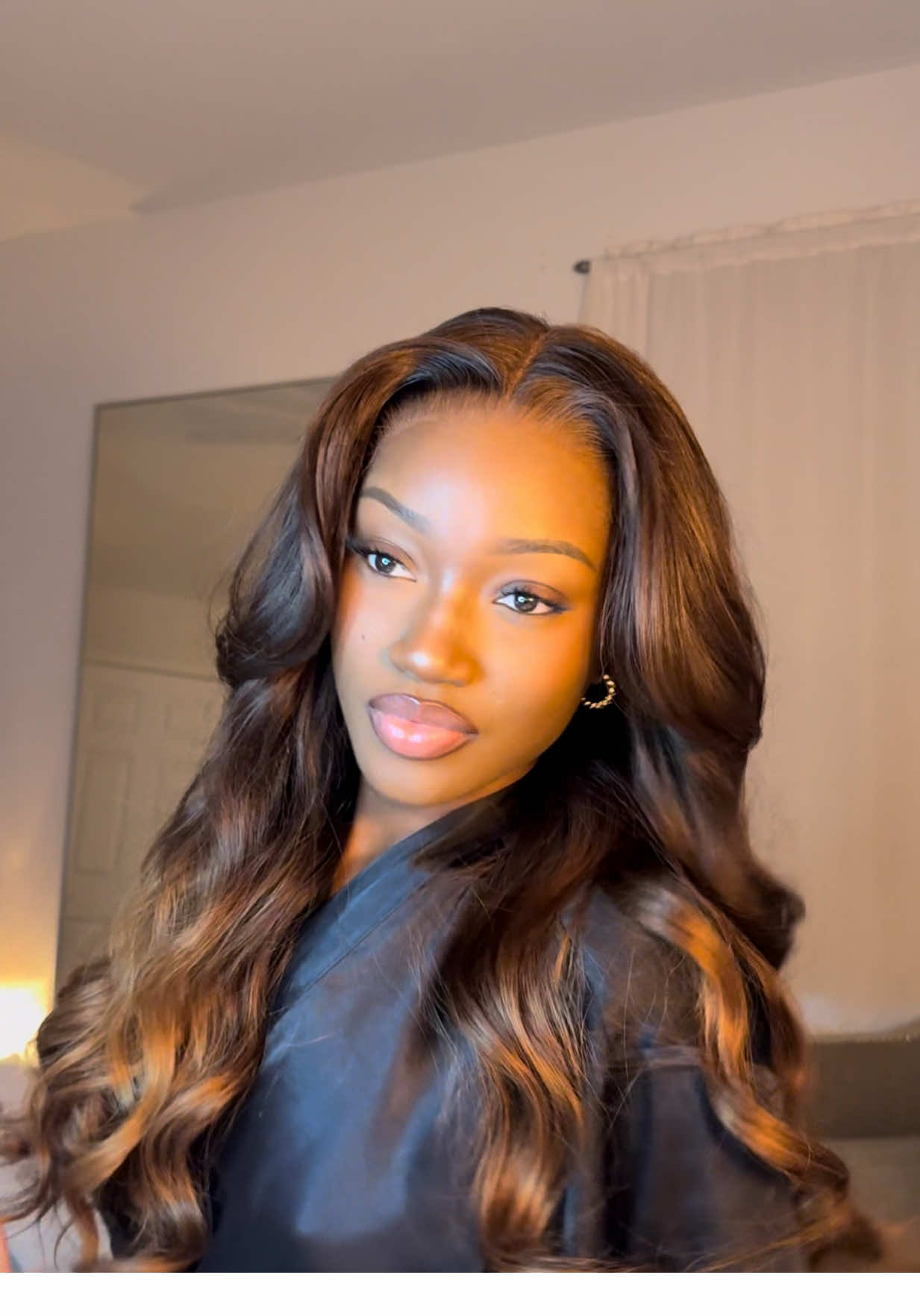 @WowAfrican.com 🤎 Natural Brown Ombre Body Wave 12x6 Pre-everything Glueless Brazilian Virgin Hair Wig [Juliette] Length:20inches Density: 250% Cap Construction: 12X6 Glueless Cap Pre Everything: Pre-cut lace | Plucked Hairline | Bleached Knots √ Real HD Lace - One lace matches all skin tones √ Upgraded: All knots are tiny & Clean Bleached √ Mimic forehead contour, Superb fit - No Glue Needed √ No shedding, No tangling, Long lifespan #wowafricanhair #wiginstall #paidpartnership 