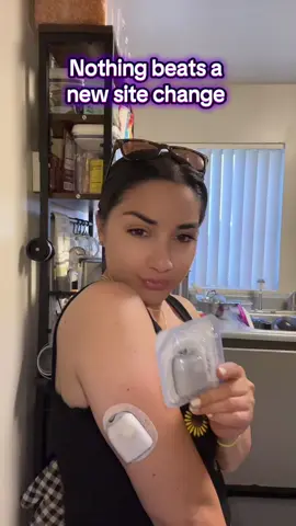 #t1d #omnipod #sitechange #insulinpump #typeonediabetes @omnipod5 