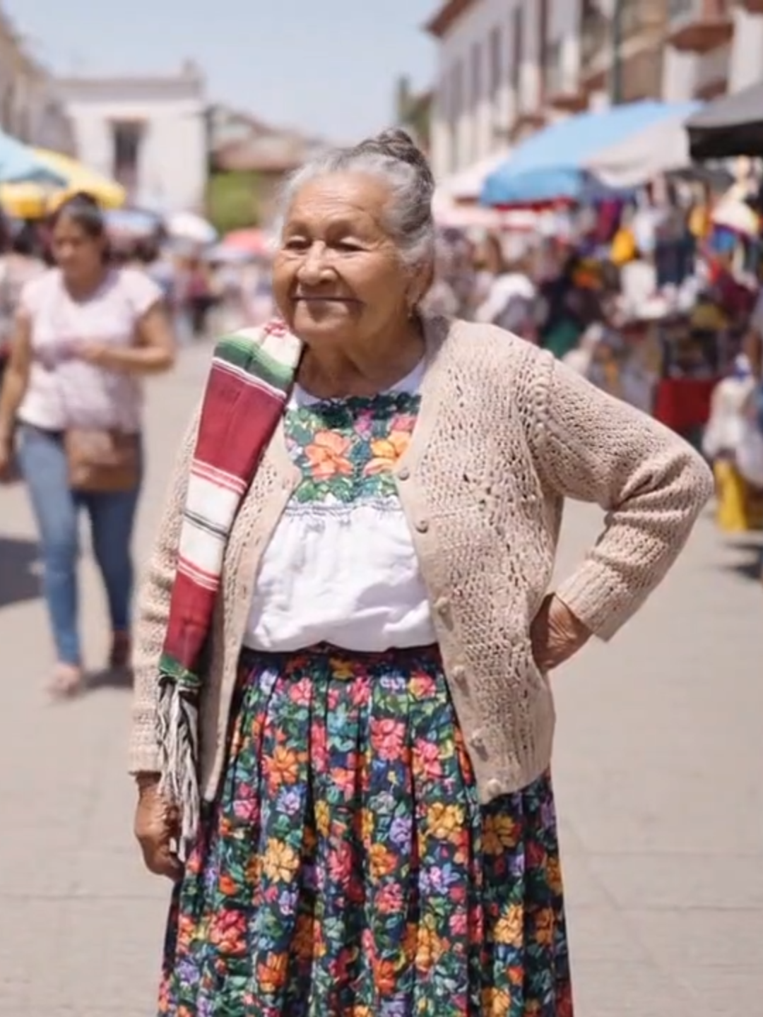 Así no abuelita! #ia #inteligenciaartificial #veo3 #abuelitos #viejitos #abuela #entrevista