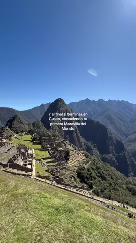 Día 3: conociendo mi primera Maravilla del Mundo Machu Picchu - Cusco ⛰️🇵🇪 #cusco #machupicchu #maravilladelmundo #peru #creatorsearchinsights 
