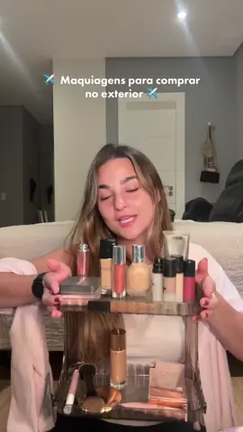 Maquiagens que eu recomendaria você comprar no exterior!! 🥰 #maquiagens #comprinhas #maquiagemimportada #make #nomakeup #foreverskinglow #sephora 