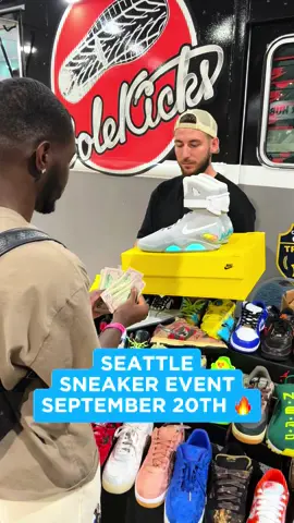 Buy, sell, and trade your sneakers! September 20th in Seattle, get tickets now!