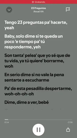 23 preguntas-Anuel #paratiiiiiiiiiiiiiiiiiiiiiiiiiiiiiii #pyfツviral_❤ #canciones 