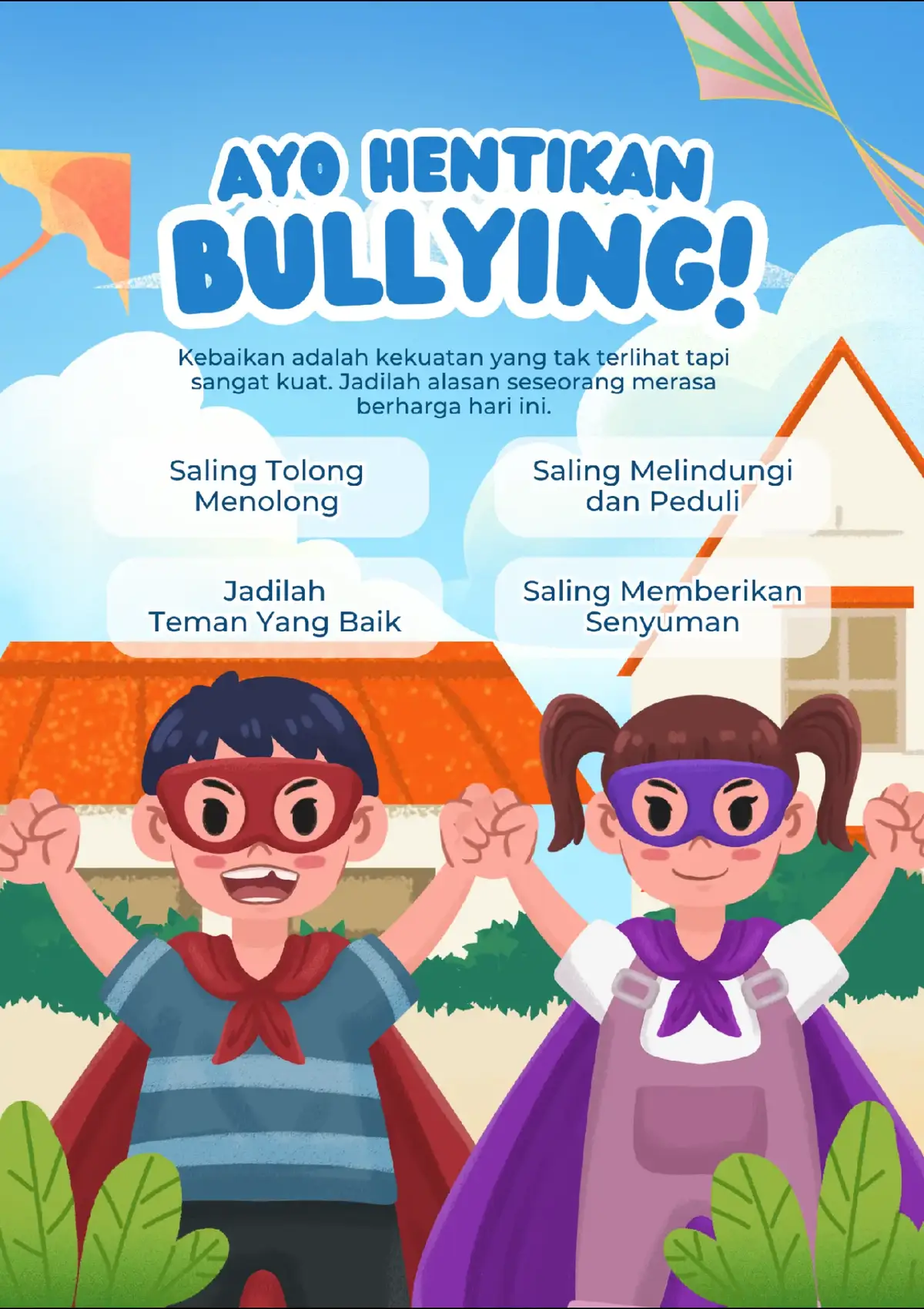 #stopbullying #gurutiktok #fypシ #merdekabelajar #inpirasi #poster #lawanbullying #ayoberanibicara #pedulisesama #stopperundungan #antibullying #sekolah #todaystory #canva 