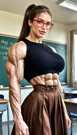 Strength that lectures your every desire! 📚 Dive into more at FBBGrowth.com. What’s your favorite smart move? Share now! 👇 #FemaleBodybuilding #FBB #MuscleTease #StrengthGoals #FitnessMotivation #StrongWomen #Bodybuilding #MuscleAndFemininity #FitInspiration #SmartPower