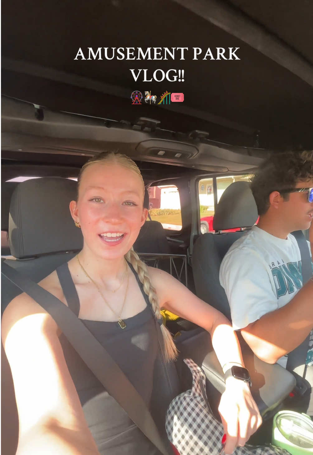 Yahooo! Such a fun day! Let me know if you want to see more vlogs! #fyp #foryoupage #foryou #Vlog #vlogging #amusementpark #amusementparks #cute #Summer #summervibes #girl #couple #bf #date #dateideas 