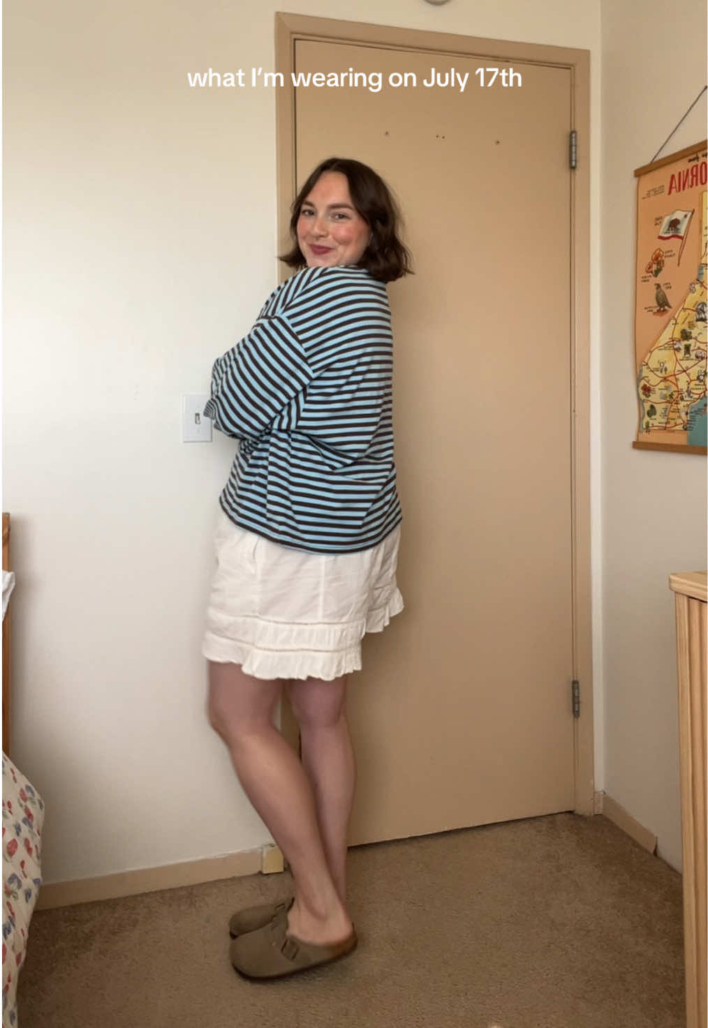 happy July 17th to those who celebrate 🐚🦋🪩 #OOTD #momstyle #pinterestoutfit #summerstyle #SummerFashion #mammamiaaesthetic #herewegoagain #momoutfit #mammamia @Free People @LIONESS 