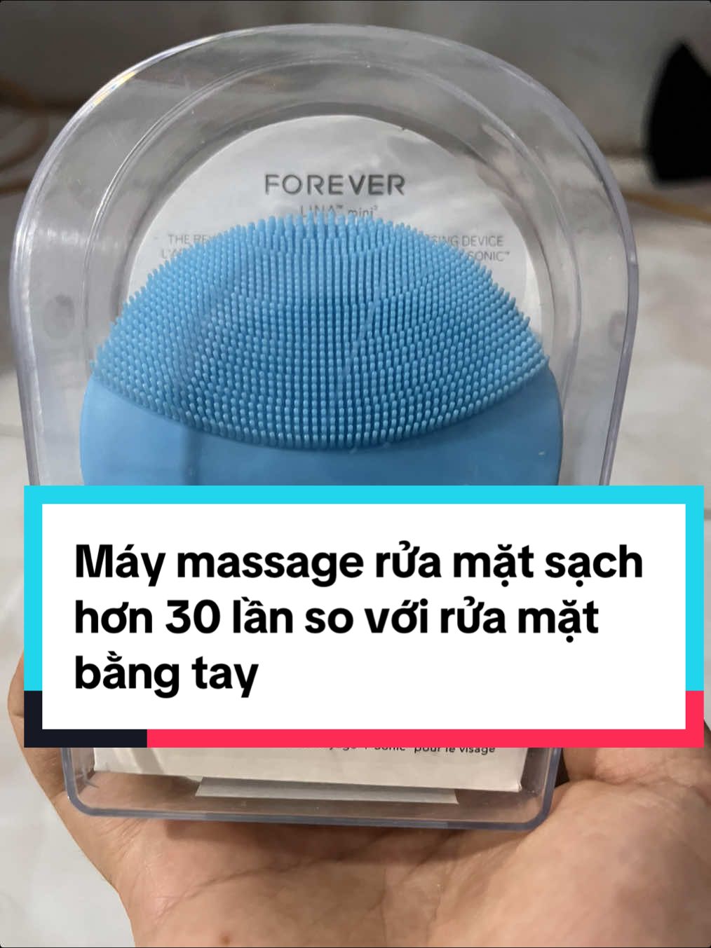 Máy rửa mặt Forever Lina mini giá tốt mình để góc trái nhé#xuhuong #fyp #mayruamat #forever #taphoacuathuong 