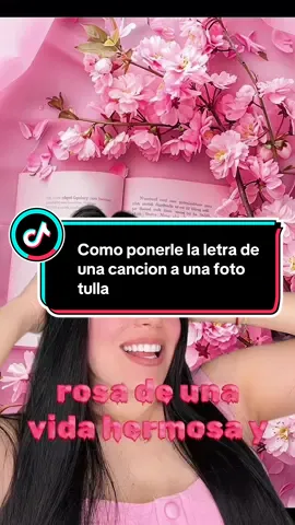 Cómo ponerle la letra de una canción en forma de subtítulos a una foto tulla  #herramientas #letradecanciones #subtitulos #tiktoktips #fotos 