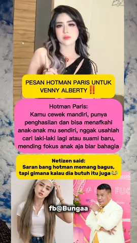 pesan Hotman Paris pengacara kondang Indonesia untuk Venny Alberty #beritaartis #hotmanparis #vennyalberti 