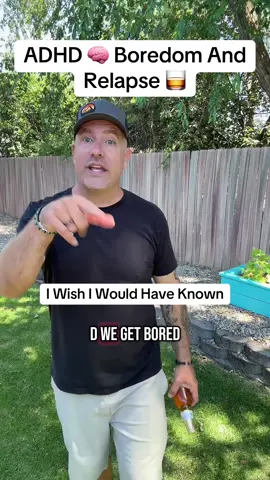 When it comes to #adhd and #relapse from being bored, I wish I would have known! Getting sober & want help? Try @Sunflower Sober 🌻 for free, link in bio ⬆️ sunflowersober.com this is amazing to use if you are getting sober! #adhdtiktok #adhdproblems #addiction #alcohol #EduTok 