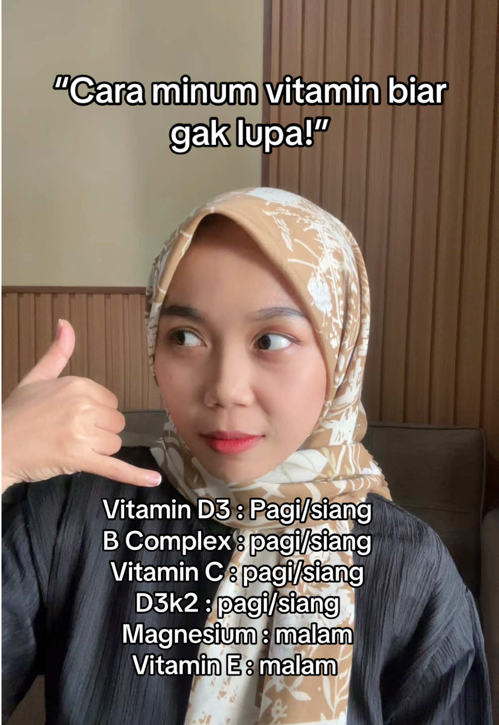 Catet yaa biar gak lupa lagii 🥰 #promo #satukontentiaphari #vitamin 