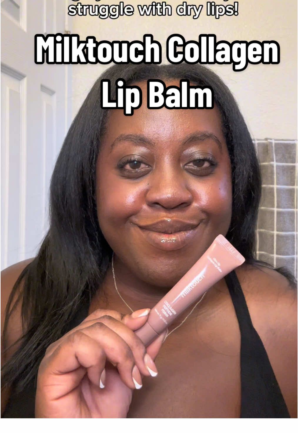 This lip balm is for my dry lip girlies.  This is in the shade Caramel Fondue  @milktouch US  #milktouch #collagenlipbalm #lipcombo #amazonfinds #Liptok #kbeauty #liptreatment #glossylips #lipgloss #lipbalm #lip #lipshine #glossy #Tiktokmademebuyit #Kbeauty  #Viralkbeauty #fyp 