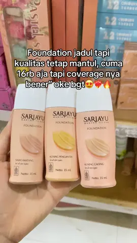 Produk jadul yang masih best seller sampai saat ini😍#sariayu #sariayufoundation #foundation #fyp 