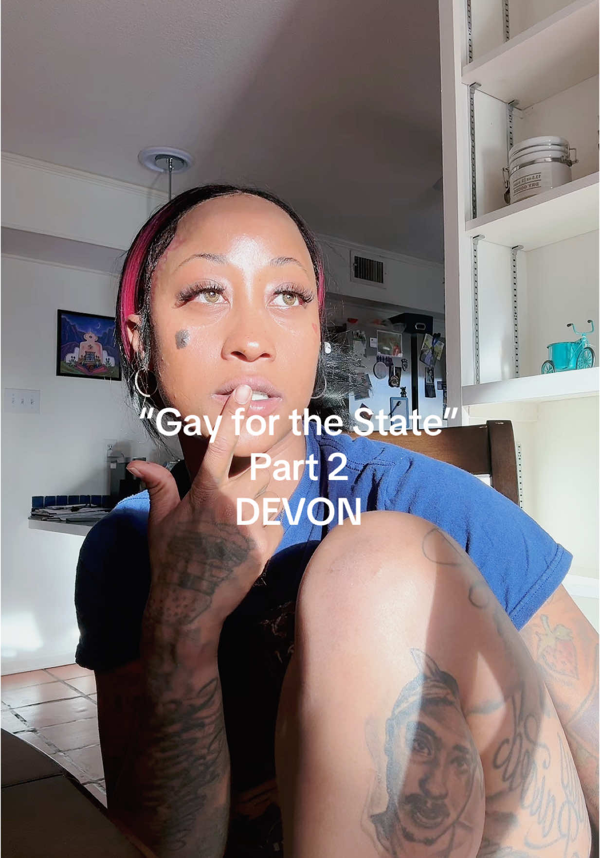 Gay for the state; Part 2 DEVON #therevolutionshallbetelevised #prisontiktok #gaytiktok #relationships #fyp 
