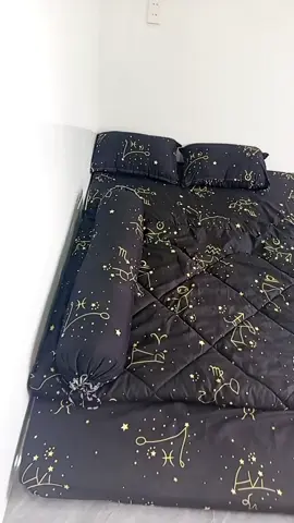 bộ chân ga gối nệm 5 món y hình 