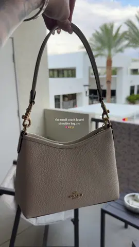 going to add a gold chain & charm and it’ll be perfecttttt 🌸🍒🤍 #coach #coachbag #purse #beauty #fashion #girly #collection #obsessed #bagcharms #labubu #viral #satisfying #forthegirls #whatsinmypurse #fyp #foryoupage 