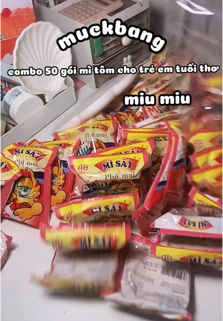 Mì sấy phô mai trẻ em #xh #anvattuoitho 