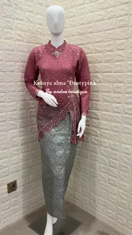 Kebaya alma dusty pink