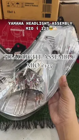Lp Yamaha headlight assembly Mio i 125 motorcycle accessories!! #yamaha #headlightassy #headlight #motorcycle #accessories 
