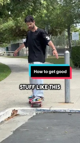 How to get good at skating by the end of summer! #Skateboarding #skate #sk8 #fyp 