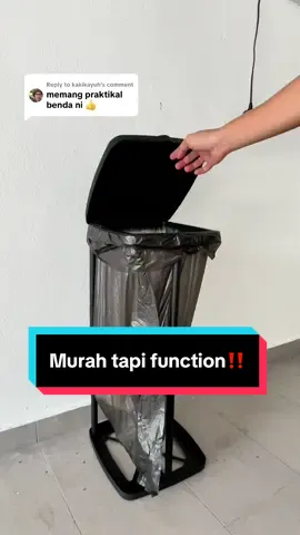 Replying to @kakikayuh murah tapi function collapsible garbage bag holder 👍 #collapsiblegarbagebag #dusbin #tongsampahcamping #tahan #campinglife #camping #foldabledustbin #garbageholder #garbagbin