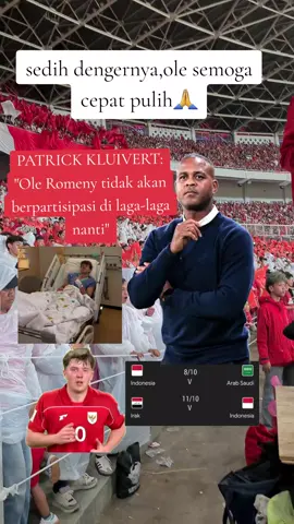 OLE semoga cepat pulih kembali🙏#kualifikasipialadunia2026 #drawinground4pialadunia2026 #timnasindonesia #round4 