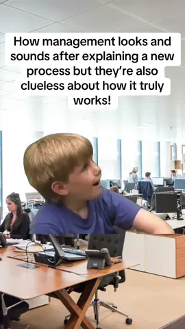 Pretty accurate! #meme #memecut #management #process #clueless #workmemes #workhumor #worklifebelike #officelife 