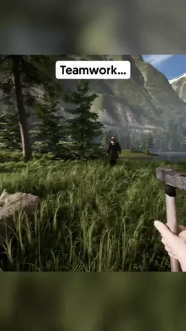 Co-op survival with friends in a nutshell 🌲😅 Tweaking tree physics in our game #videogames #tiktokgaming #survivalgame #swordfighting #steamgame #vikings #valheim #survival #gamedev #gaming #funny #fyp 