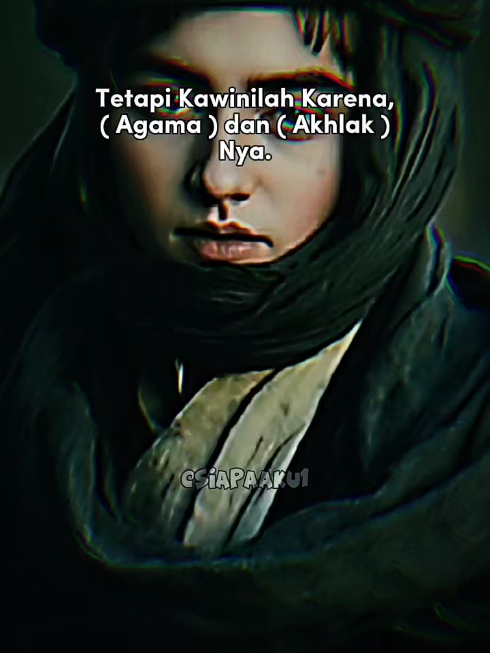 Assalamualaikum wr,wb 🙏🙏  wanita itu dinikahi karena empat perkara, karena hartanya, karena nasabnya, karena kecantikannya, dan karena agamanya. maka pilihlah yang punya agama, maka niscaya kedua tanganmu akan dipenuhi dengan debu (beruntung) yang memiliki ( Agama ). HR. Al-Bukhari Muslim. #umatrasulullah #hijrah #siapaaku1 #reminderislamic #kaumadam 