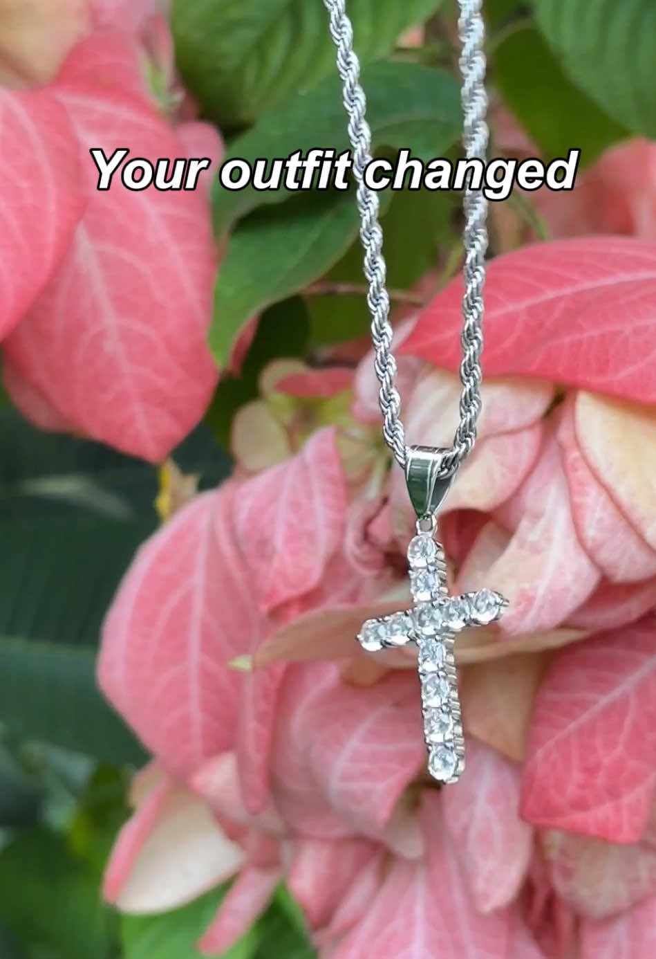Is this what you need?#necklace #fyp #crossnecklace #jesus #christian 