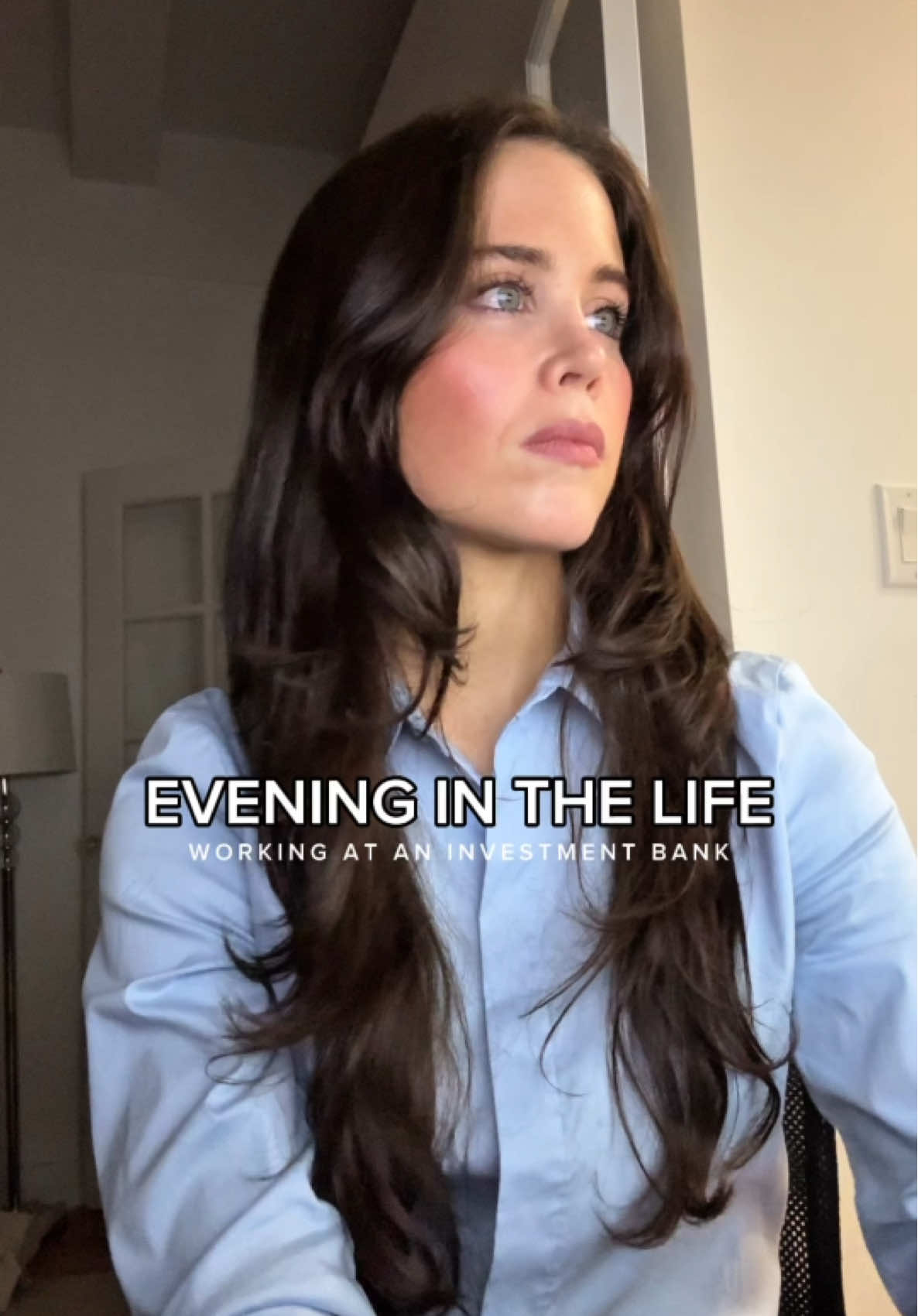 spend an evening in the life working at an investment bank! some nights are better than others, but last night was a late one  #finance #investmentbank #investmentbanking #financegirl #office #officelife #bank #privateequity #financetiktok #eveningroutine #banks #banking 