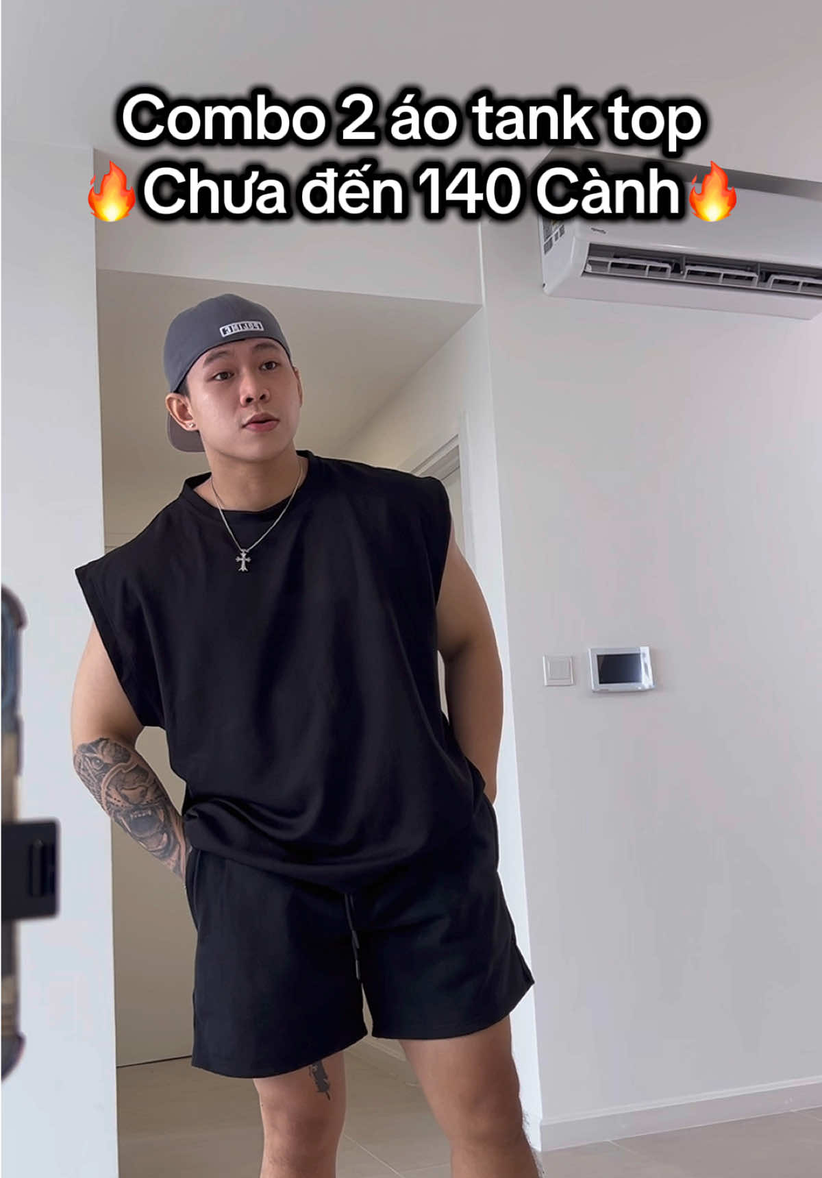 Ae hỏi mình em áo này nhiều quá đây nha ae zá hạt dẻ lại còn đẹp #outfit #thoitrang #thoitrangnam #aotanktop #tanktop #aobalo #aothun #gymfit #xuhuong 