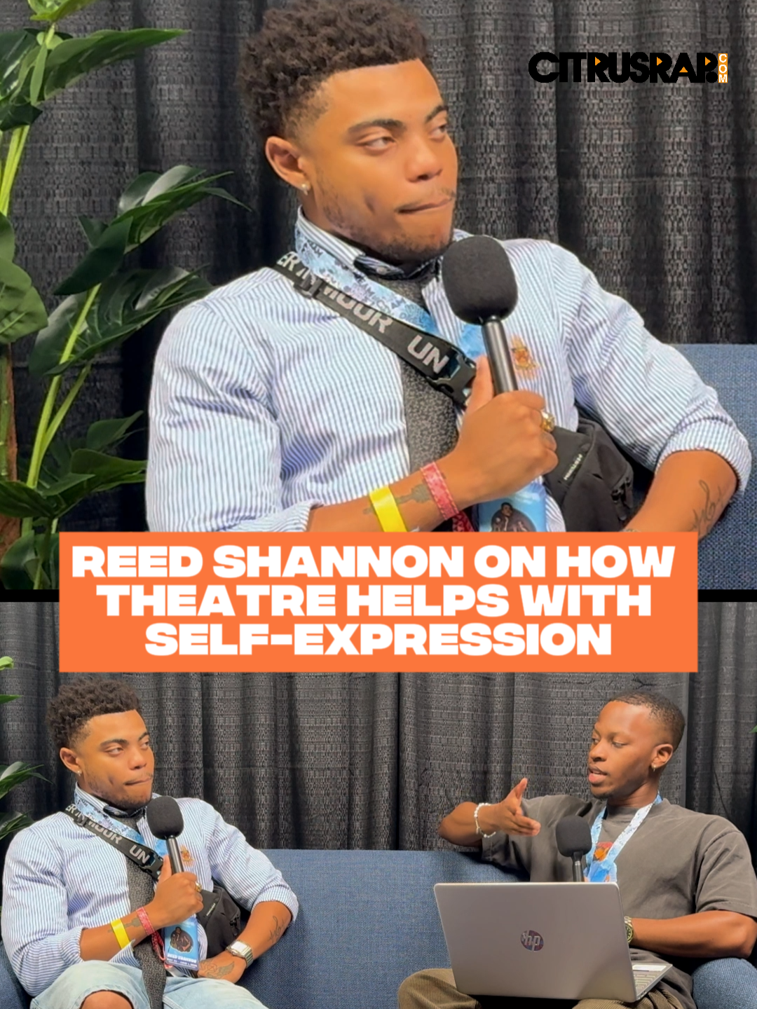 Reed Shannon ( @thereedlorenzoshow ), the voice actor of Ekko from Netflix's Arcane, talks about how theater can help with self-expression #colmandomingo #singsing #broadway#broadwaymusicals #theatrekid #stageactor