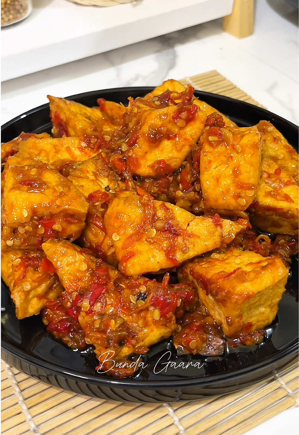 Tahu kecap pedas #tahupedas #masakanrumahan #menusederhana #bundagaara 