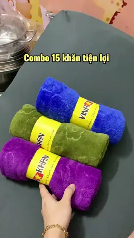 Combo 15 khăn tiện lợi ✅  #xuhướng #xuhuongtiktok #videoviral #tiktokviral #khantam 