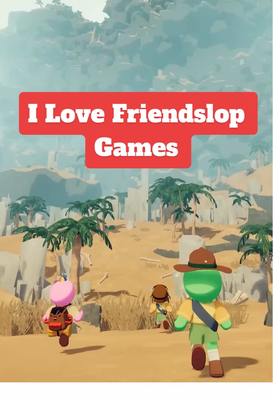 “Friendslop” games provide a medium for friends to get together and have a good laugh  #gamestoplay #WhatToPlay #GamingOnTikTok #steamgames #partygames 