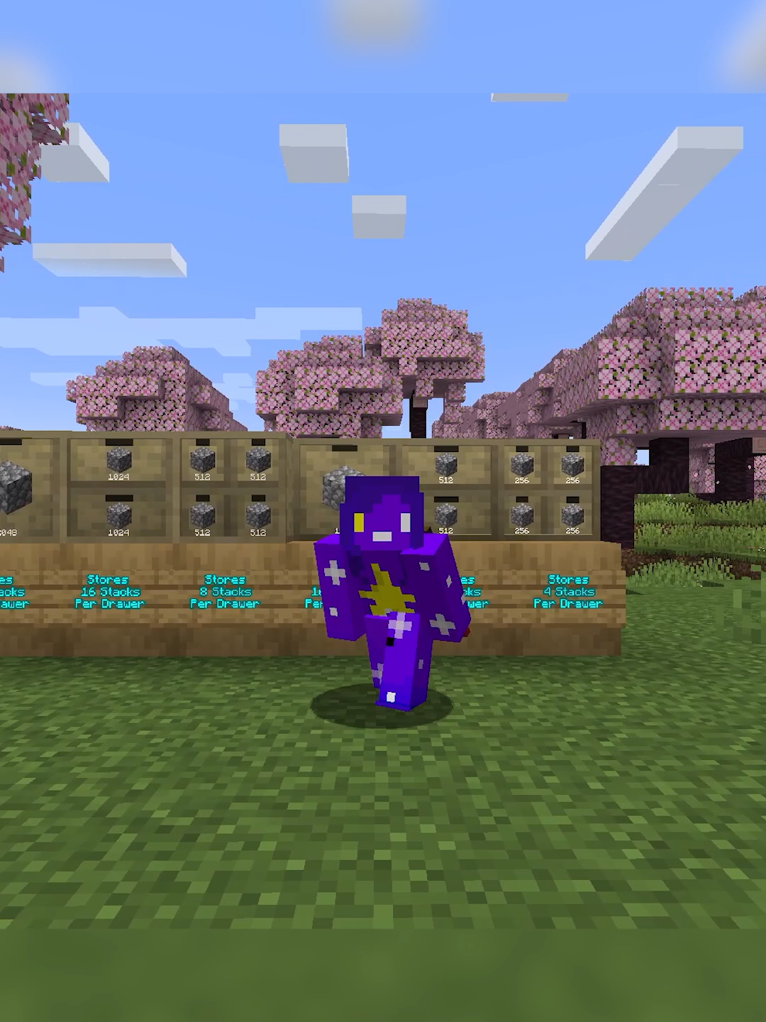 This Mod Lets You Store Stacks of Items (Storage Drawers Mod) #Minecraft #moddedminecraft  https://www.curseforge.com/minecraft/mc-mods/storage-drawers