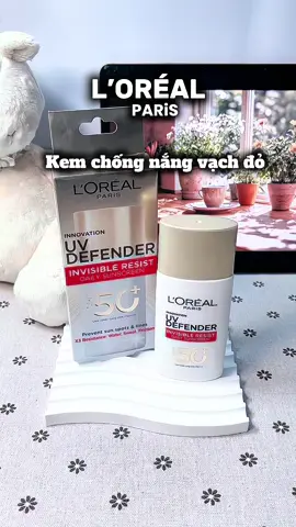 Nắng gắt? Da vẫn thoáng nhẹ cả ngày với L’Oréal UV Defender vạch đỏ! #lorealparis_vn #lorealparisvn   #depdachieu #LorealParisNewArrivalDay   #muataitiktokshop #goclamdep   #reviewlamdep #tiktoklive   #chongnangvachdo #kemchongnang #chongnang