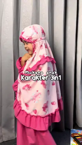 Membalas @Renjana🪻 anak happy dan semangat beribadah😍 #mukenaanak #mukena #mukenakarakter #mukenamelody #mukenapremium #mukenamurah #mukenaviral 