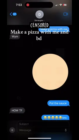 😂😂I think it was successful ..he burnt the pizza tho 🤦🏾‍♀️#viraltiktok #trending #viral #fypシ゚viral #foryou #pizzamaker #makeapizzawithus #bdandbm 