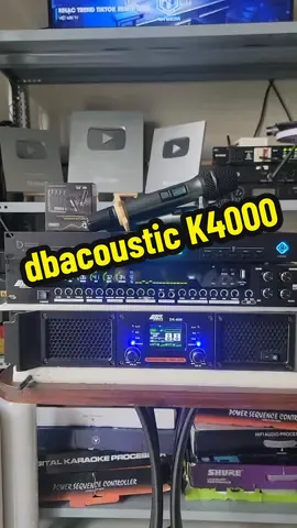 Micro dbacoustic K4000 kèm pin sạc 3300Mah. #kimbaoaudio #dbacoustic #microkaraoke #mickhongday 