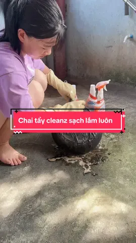 Công nhận chai này nó cũng tẩy đa năng mà sạch nha #cleanz #Luonganhtho #giadungtienich 