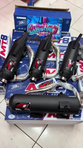MT8 POWERPIPE HONDA CLICK125/150 STAINLESS TIP AVAILABLE SA YELLOW BASKET #foryourpages #fyp #foryour #hondaclick #honda #indonesia #indoconcept #powerpipe 