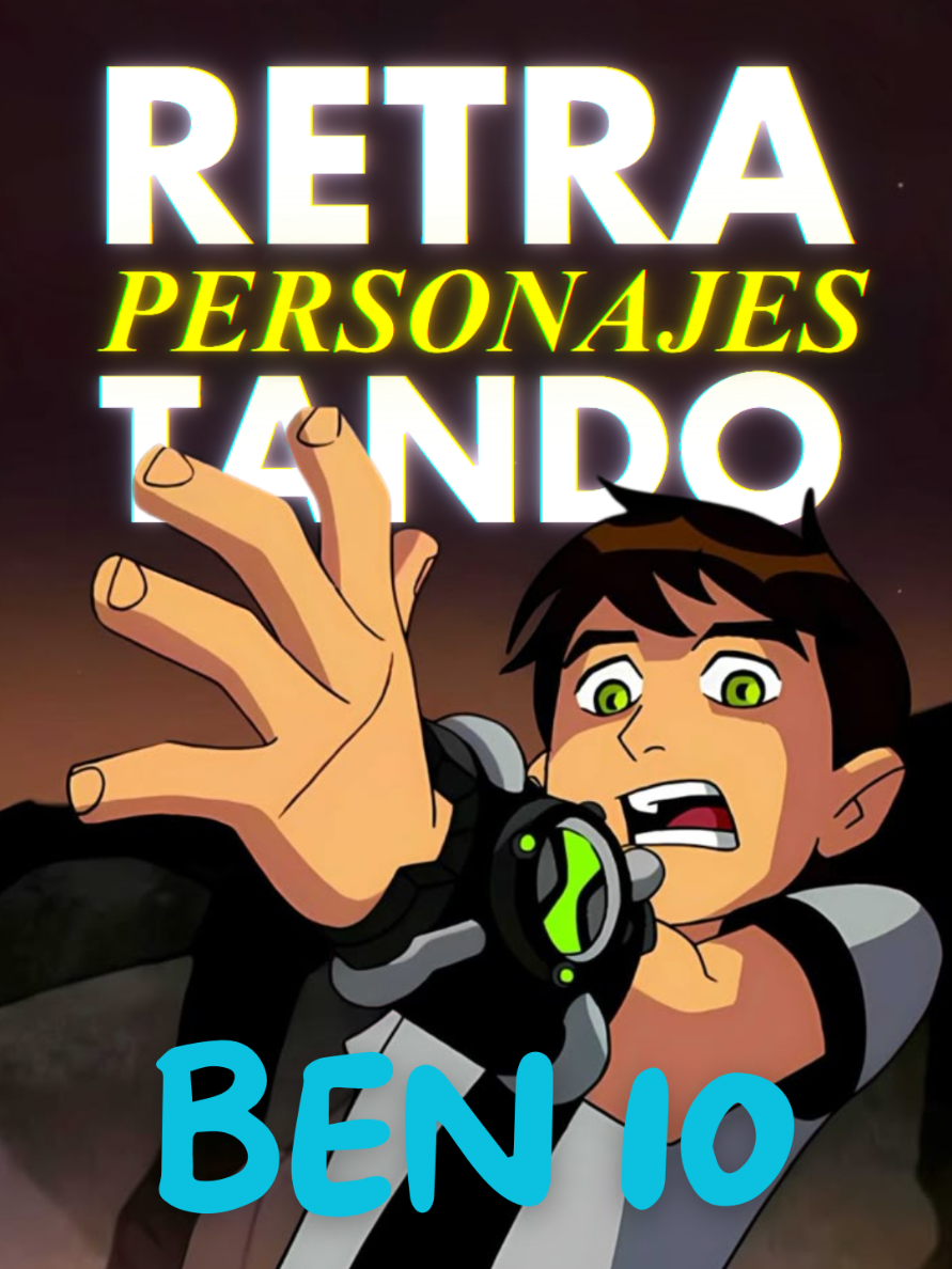 BEN TENNYSON (BEN 10) - RETRATANDO PERSONAJES | #ben10 #bentennyson #ben10alienforce #cineentiktok #parati 