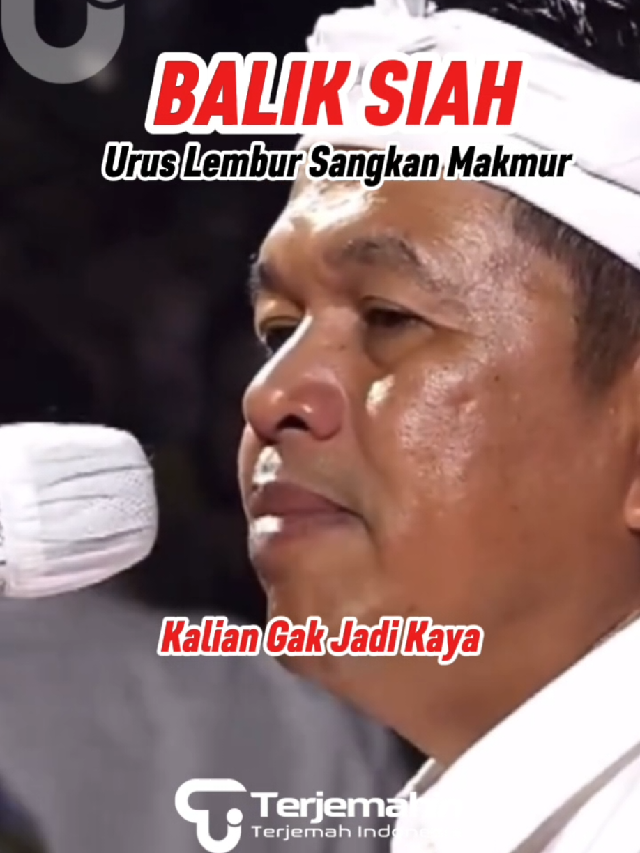 Balik Siah Ini bukan hanya untuk orang sunda, tapi untuk kita semua.  #Terjemahin #fanskdm #sahabatkdm #kangdedimulyadi #bapaaing #terjemahindonesia #kdm #sunda #orangsunda #pidatokdm 