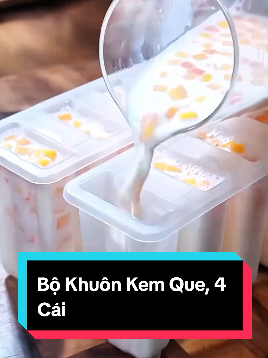 Bộ Khuôn Kem Que, 4 Cái#xuhuong #dogiadung #dogiadungtienich 