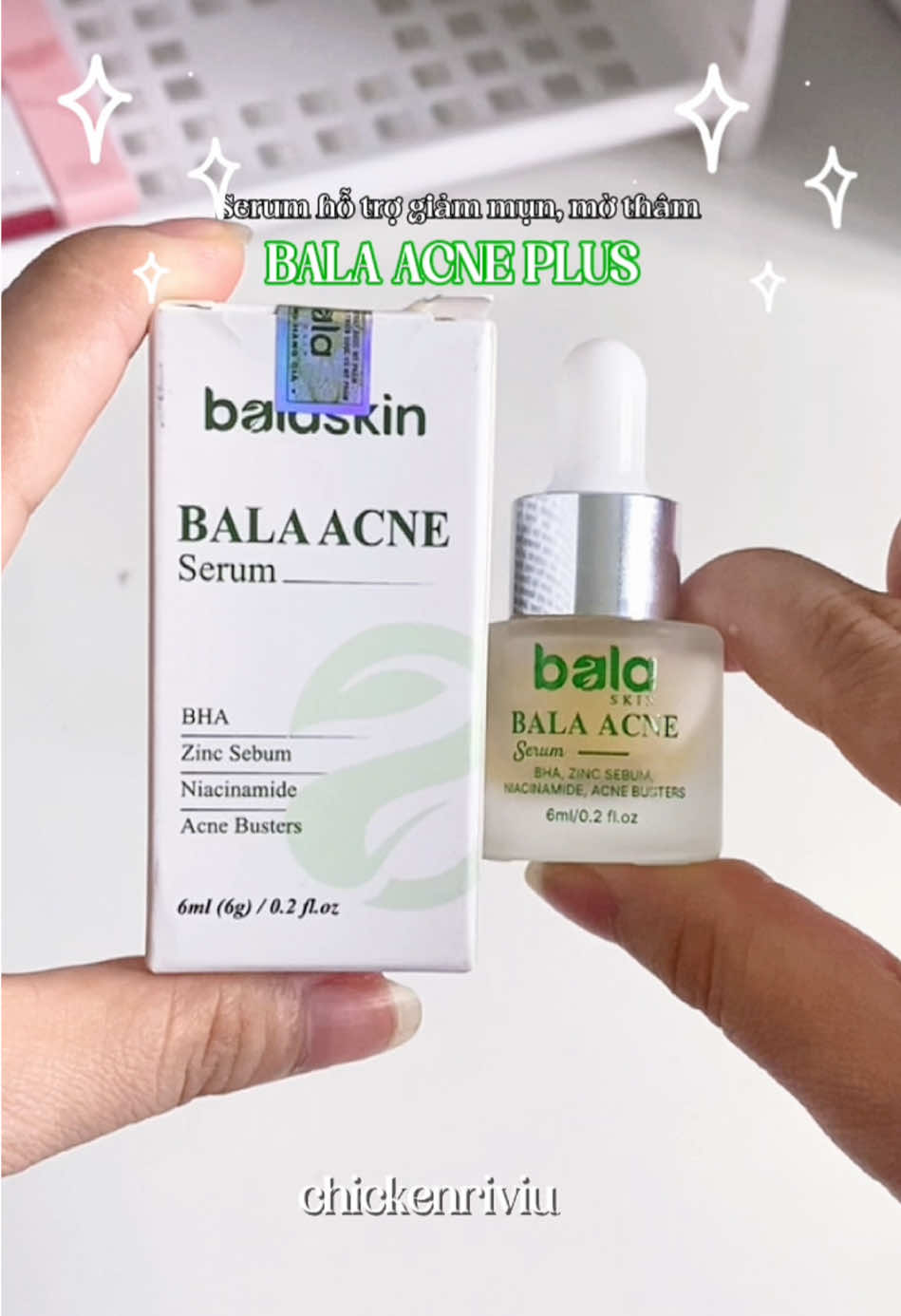 Em serum gom cồi mụn chân ái #serum  #serumbala #balaacne #mun #chickenriviu #unboxing #fyp  @✨𝓒𝓱𝓲𝓬𝓴𝓮𝓷𝓻𝓲𝓿𝓲𝓾✨  @✨𝓒𝓱𝓲𝓬𝓴𝓮𝓷𝓻𝓲𝓿𝓲𝓾✨  @✨𝓒𝓱𝓲𝓬𝓴𝓮𝓷𝓻𝓲𝓿𝓲𝓾✨ 