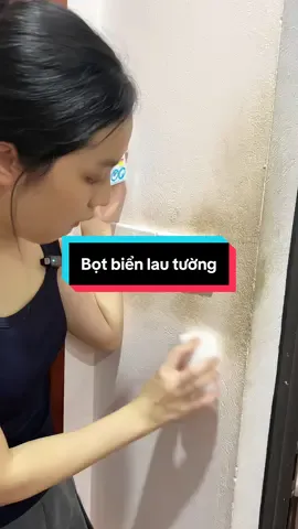 Miếng bọt biển lau tường #giadungthongminh #xuhuong #botbienlautuong #botbienmelamine 