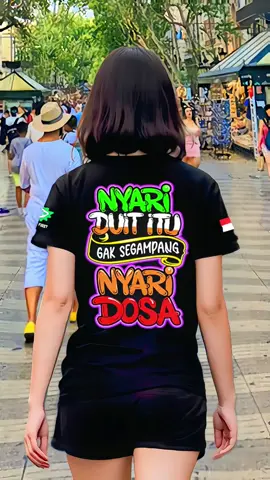 cari duit tidak segampang cari dosa ✌#kaos #kaosmurah #kaosviral #kaosdistro #kaoskatakata #fypシ゚viral #fyp 